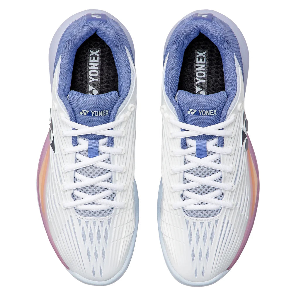Men's Eclipsion 5 Shoes White and Purple, Yonex, Pickleball Express, SHTE5MACEX115-F26-3