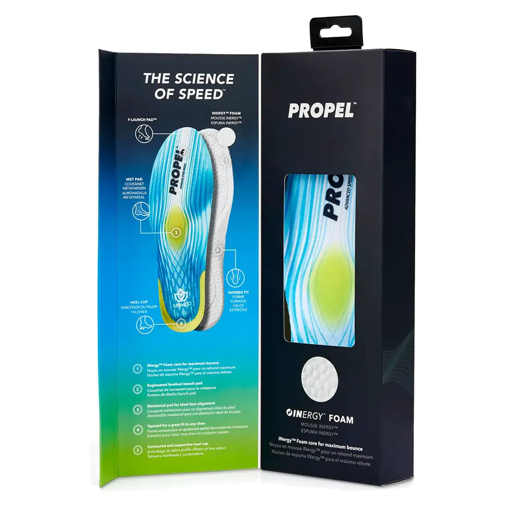 Propel Performance Insoles Women's 9-10.5/Men's 8-9.5