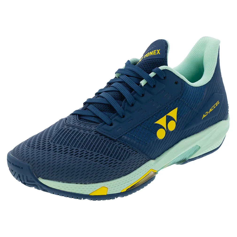 Men's AD-ACCEL Court Shoes Teal Blue