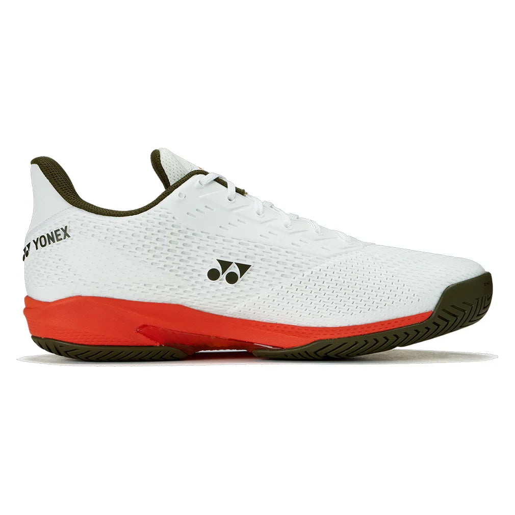 Men's AD-ACCEL Court Shoes White and Orange