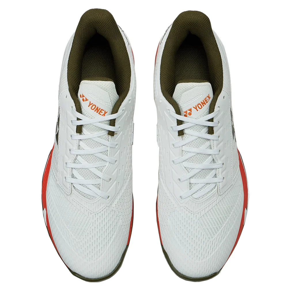 Men's AD-ACCEL Court Shoes White and Orange