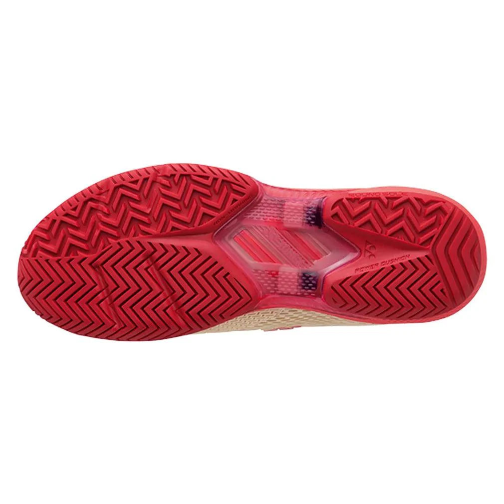 Women's AD-ACCEL Court Shoes Beige and Pink