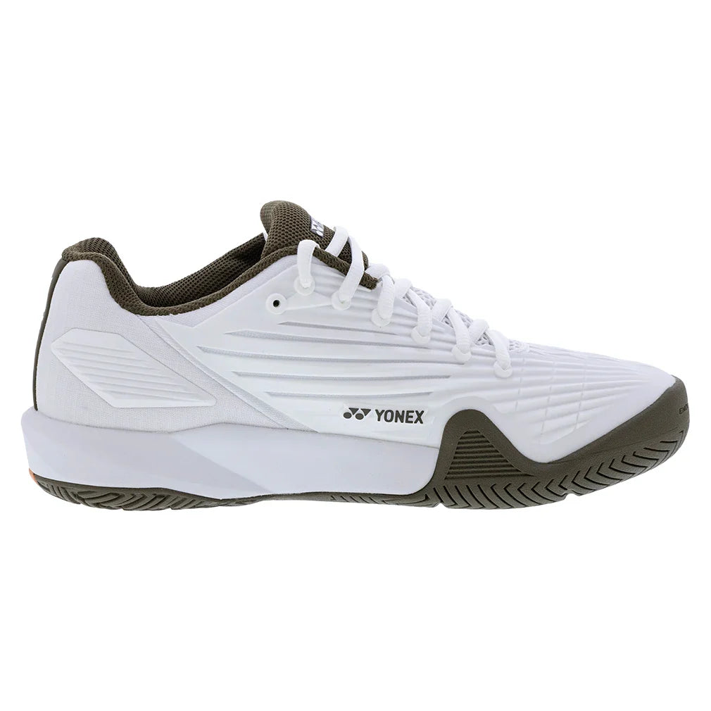 Women's ECLIPSION 5 Court Shoes White and Orange