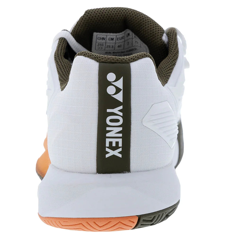 Women's ECLIPSION 5 Court Shoes White and Orange