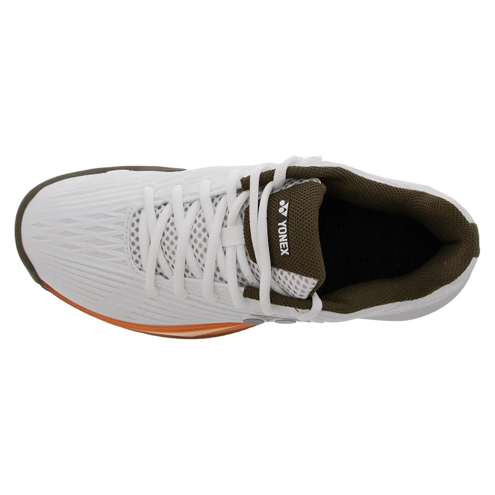 Women's ECLIPSION 5 Court Shoes White and Orange