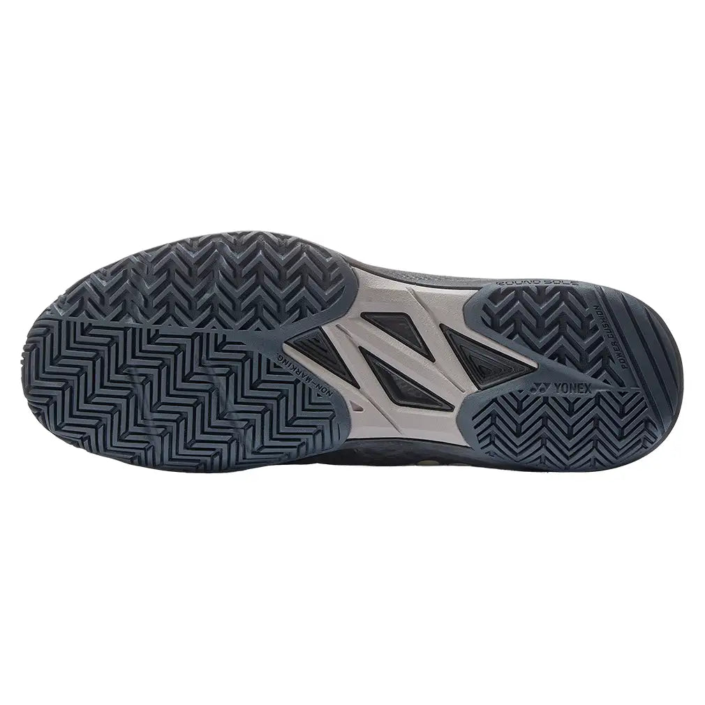 Women's Power Cushion SONICAGE Court Shoes Black and Mocha Gray