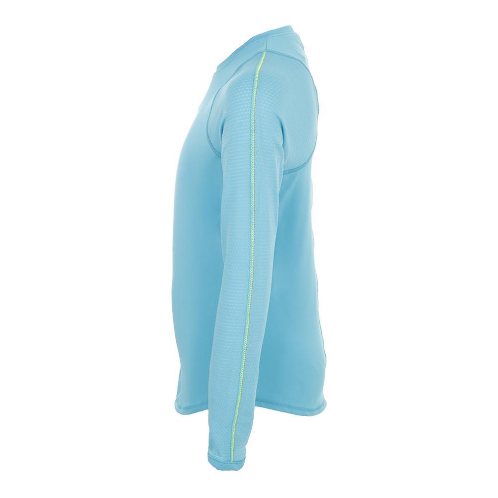 Girls' Long Sleeve Athletic Crew Ocean