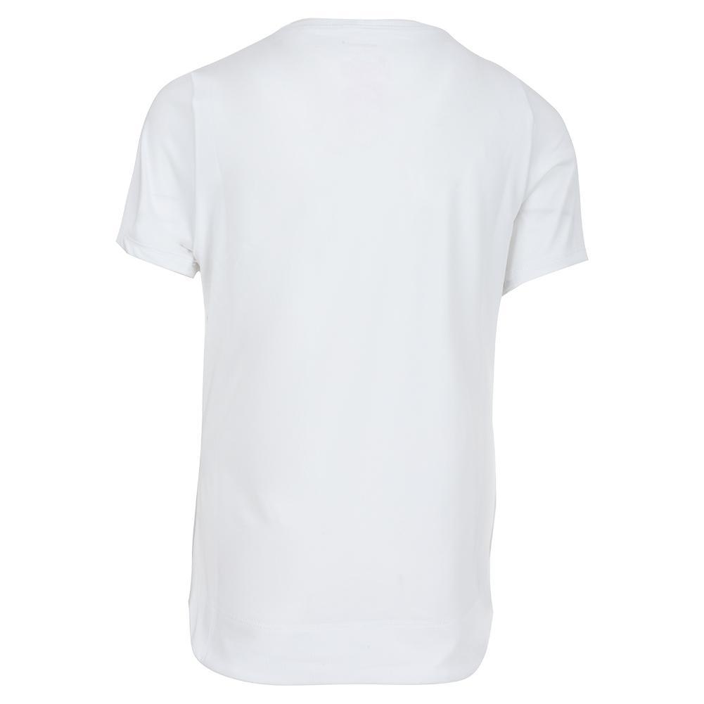 Girls' Dynamic High-Low Short Sleeve Top
