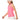 Girls' V-Neck Cutout Tank Pink