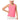 Girls' V-Neck Cutout Tank Pink