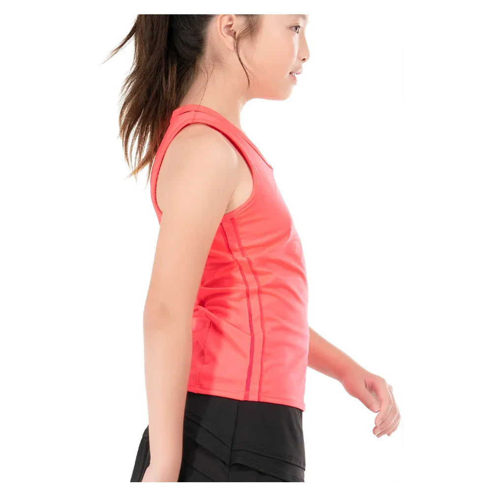 Girls' V-Neck Cutout Tank