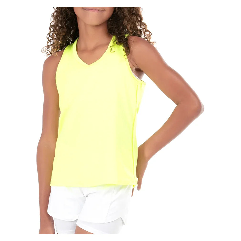 Girls' V-Neck Cutout Tank