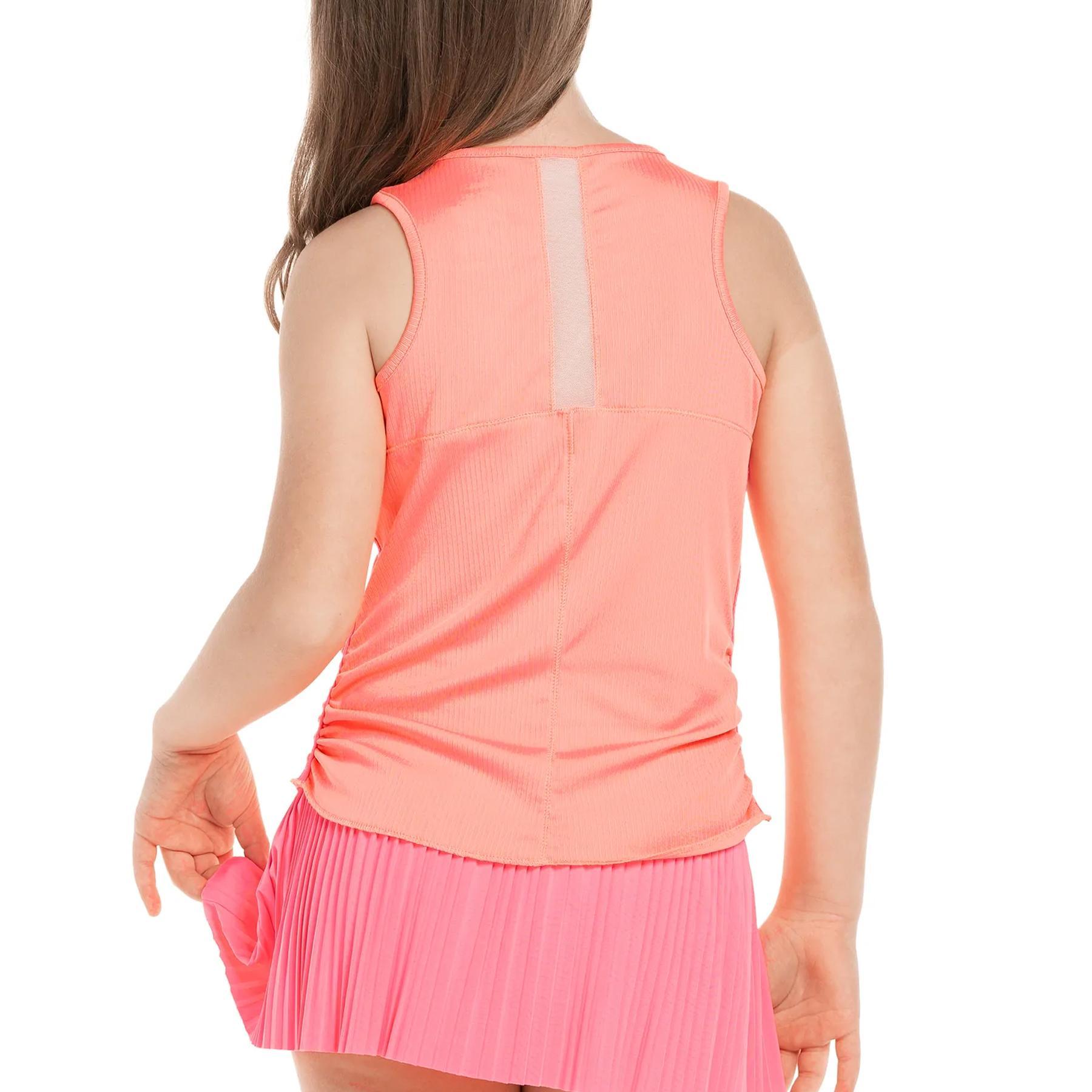 Girls' Lightweight Rib Tank Flamingo
