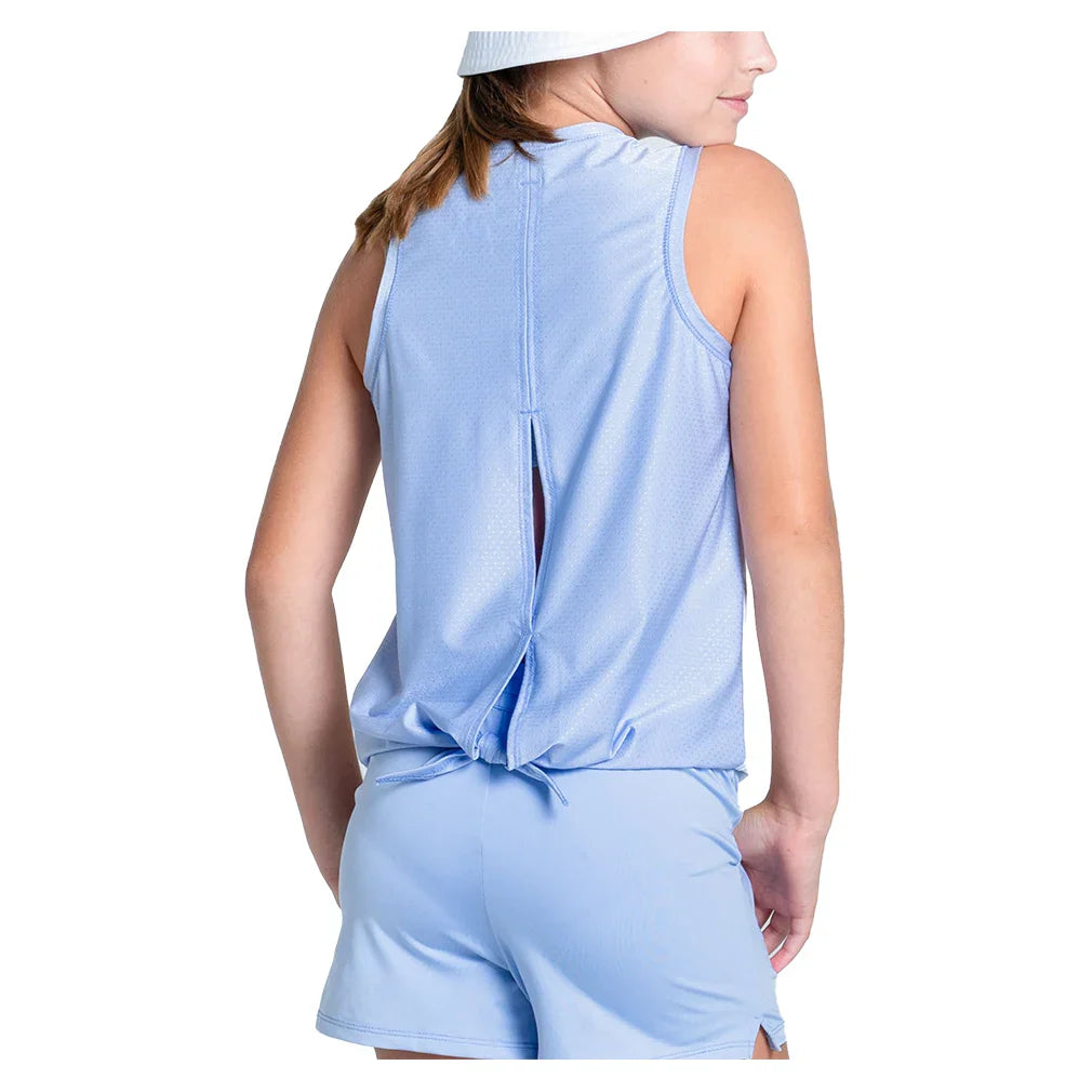 Girls' Love Tie Back Tank Baby Lavender