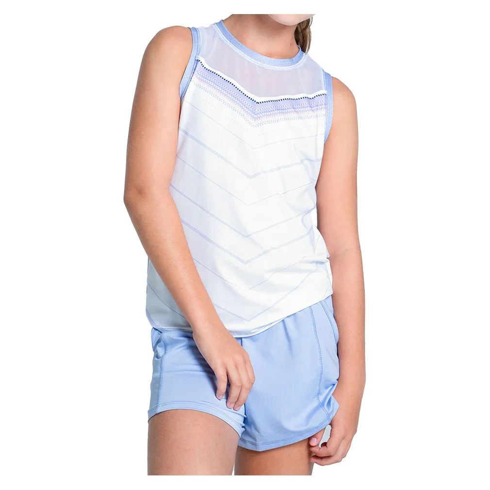 Girls' Love Tie Back Tank Baby Lavender