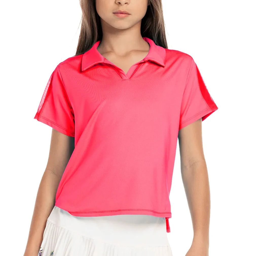 Girls' Cropped Polo