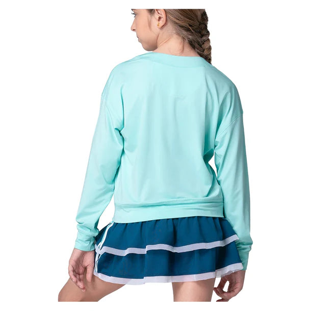 Girls' Hype Long Sleeve Top Capri