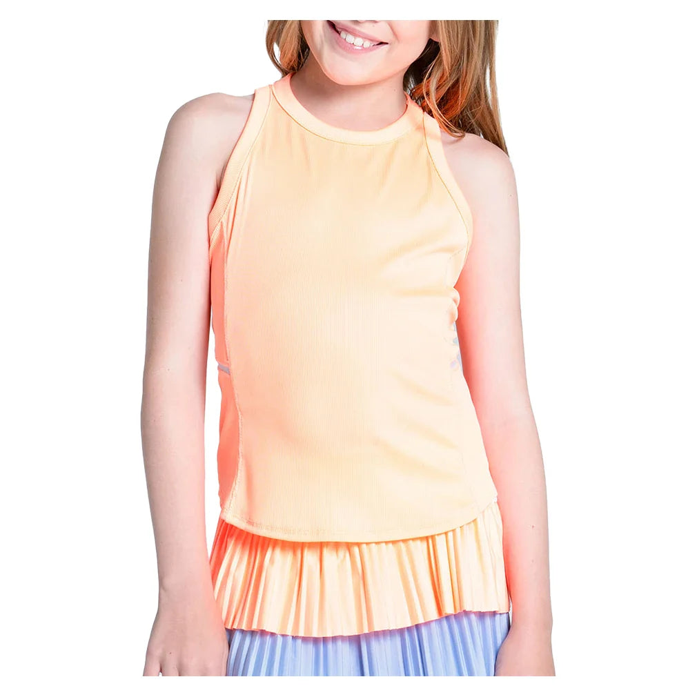 Girls' Free To Fly Tank Orange Frost