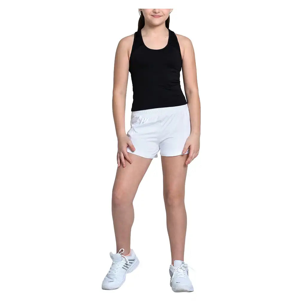 Girls' Mia Tank with Bra Black