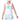 Girls` Eyelet Love Win Tank White