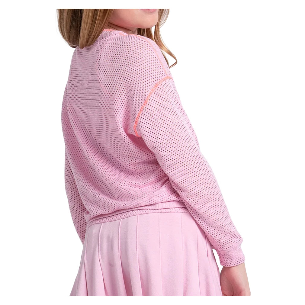 Girls' Chill Day Long Sleeve Top Paris Pink