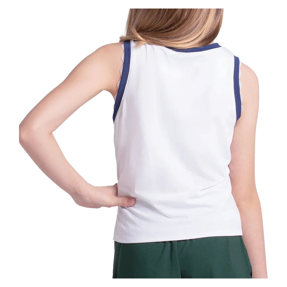 Girls' Ace Of Lace Tank, Lucky In Love, Pickleball Express, T328-F26-1