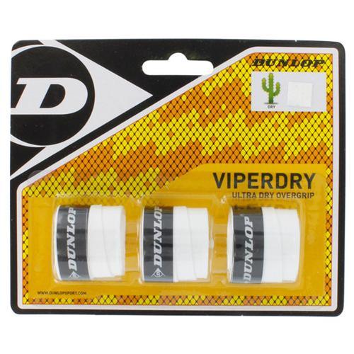 Viperdry White 3 Pack Ultra Dry Overgrip