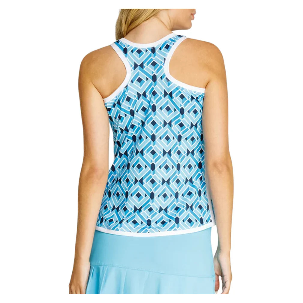 Women's Chevy Racerback Tank Brick Maze