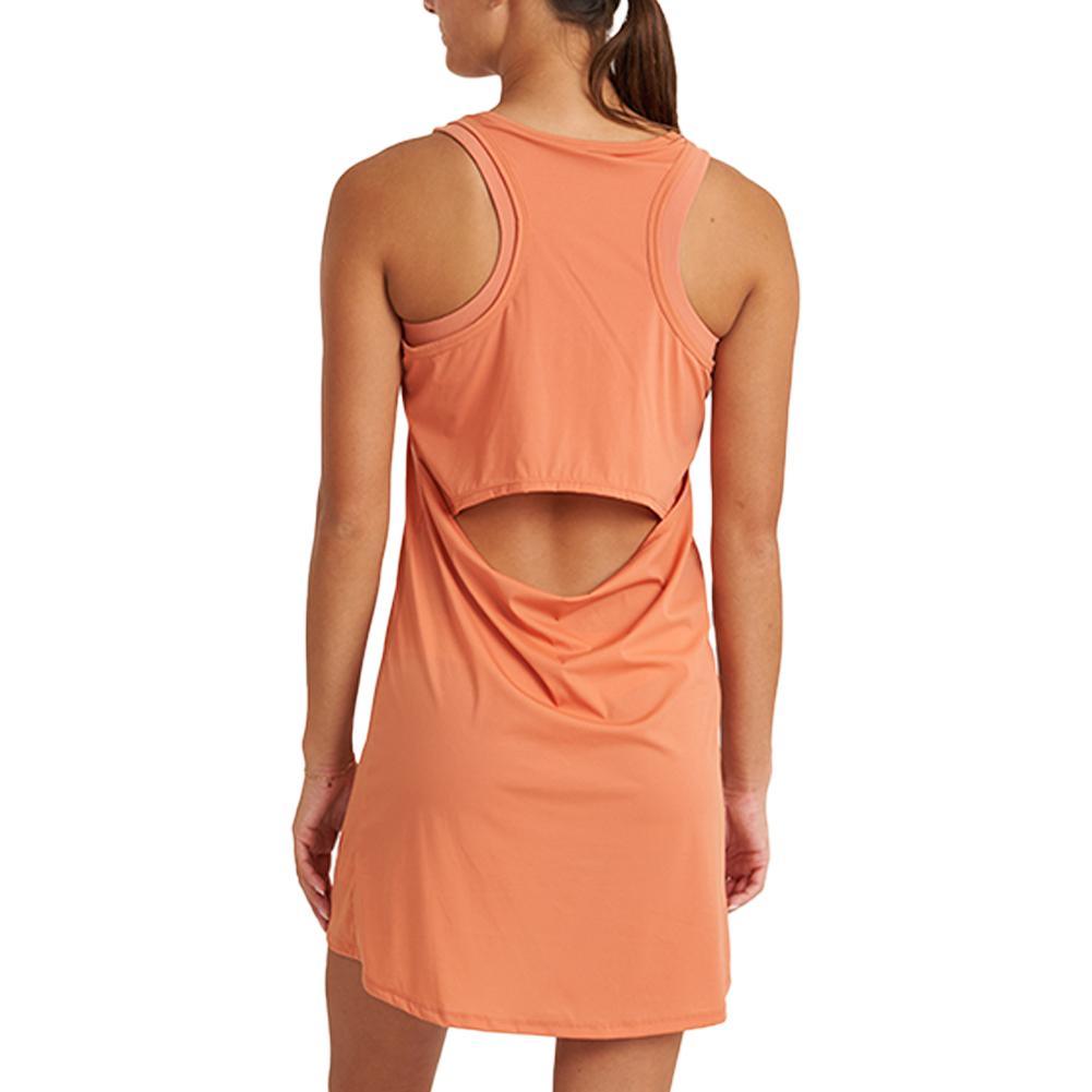 Women's Draped Back Performance Dress