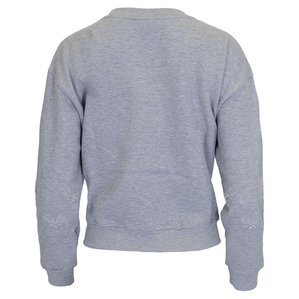 Women`s The Sleeves Tennis Sweatshirt Grey