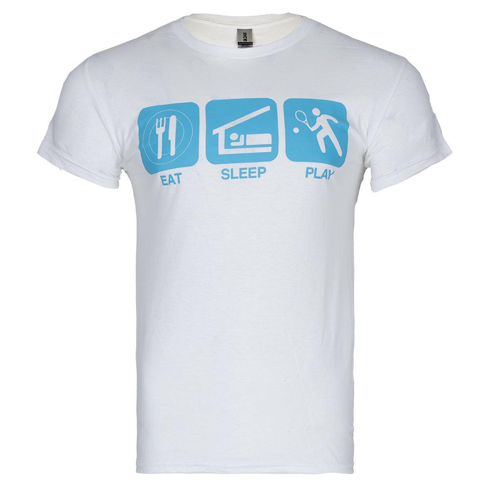 Eat Sleep Play Tee White