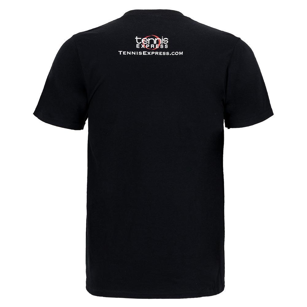 Unisex Tennis Express Performance Tee Black