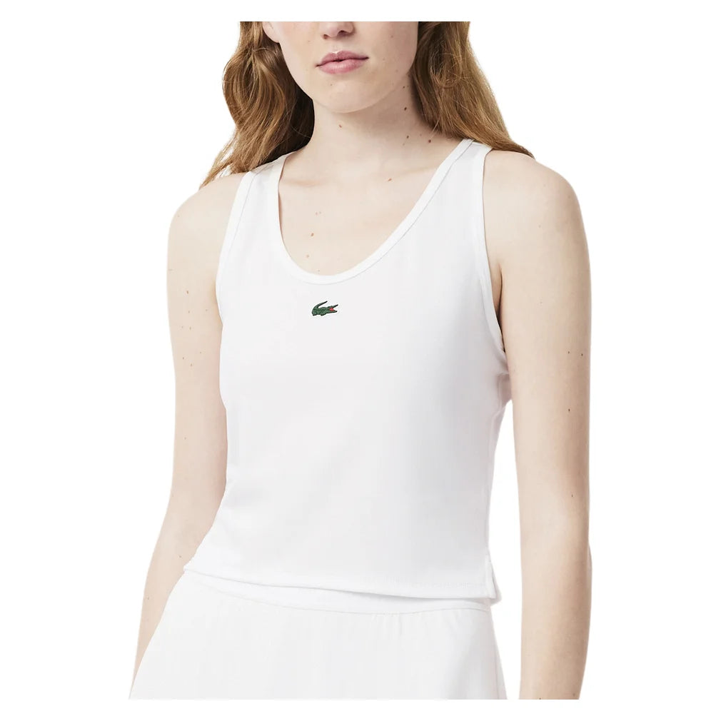 Women's Core Performance Training Tank Top, Lacoste, Pickleball Express, TF8875-F26-2