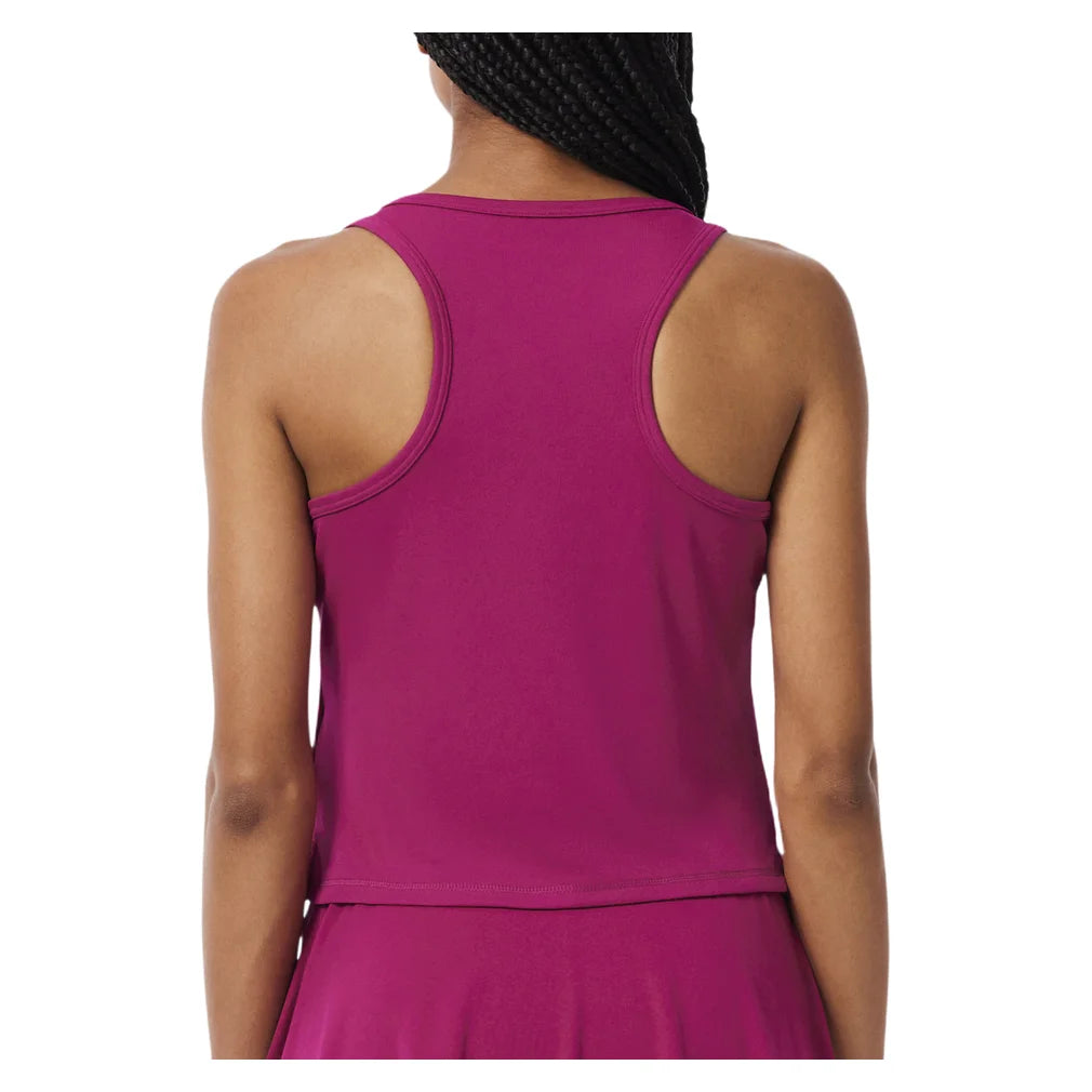 Women's Core Performance Training Tank Top Rubine Red, Lacoste, Pickleball Express, TF8875-JBDF26-2