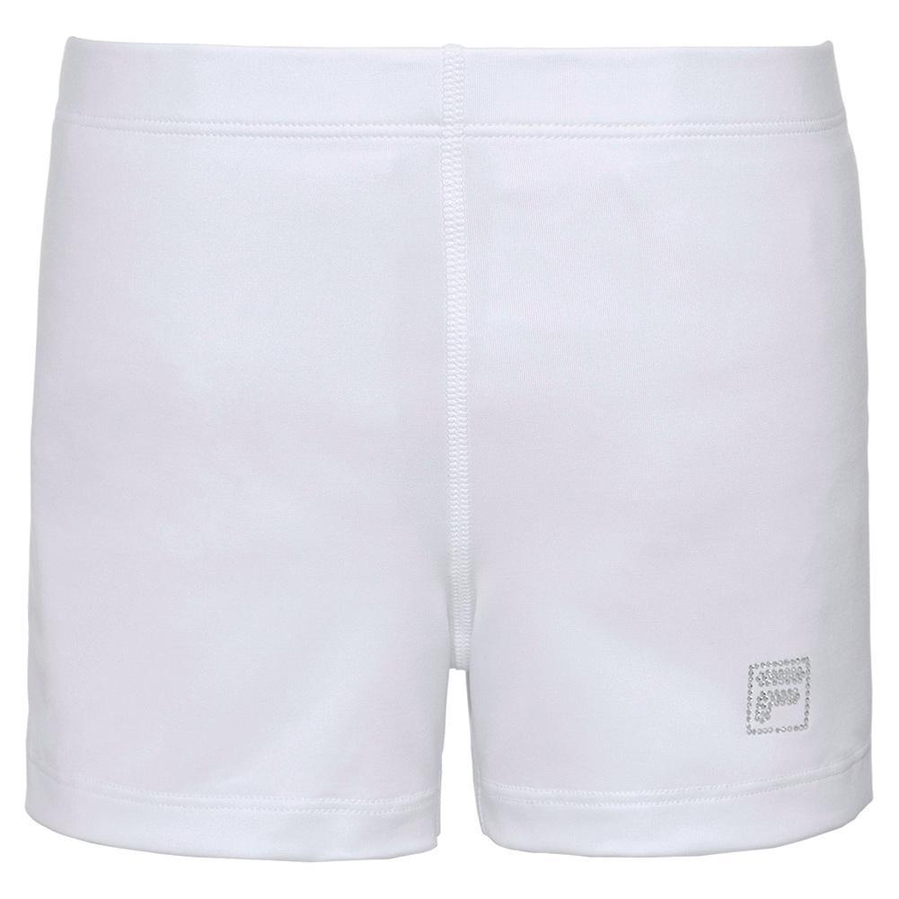 Girls' Essentials Ball Short White