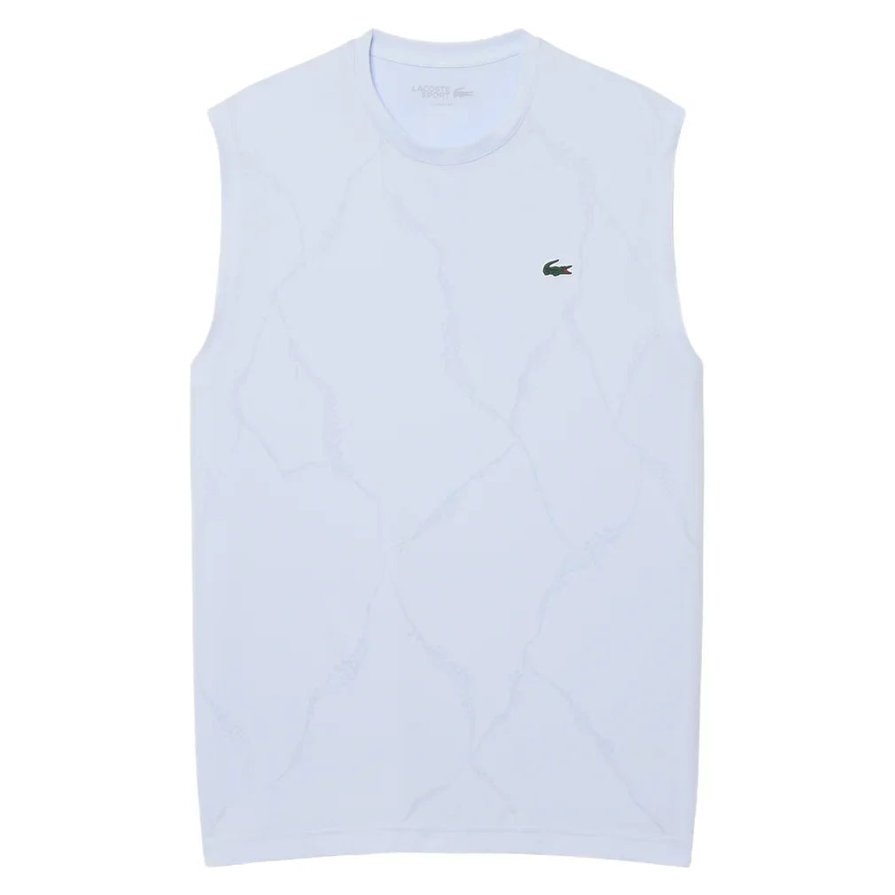 Men's Players Sleeveless Tennis Tee Rill, Lacoste, Rill, Tennis Express, TH1124-T01F26-RILL-1