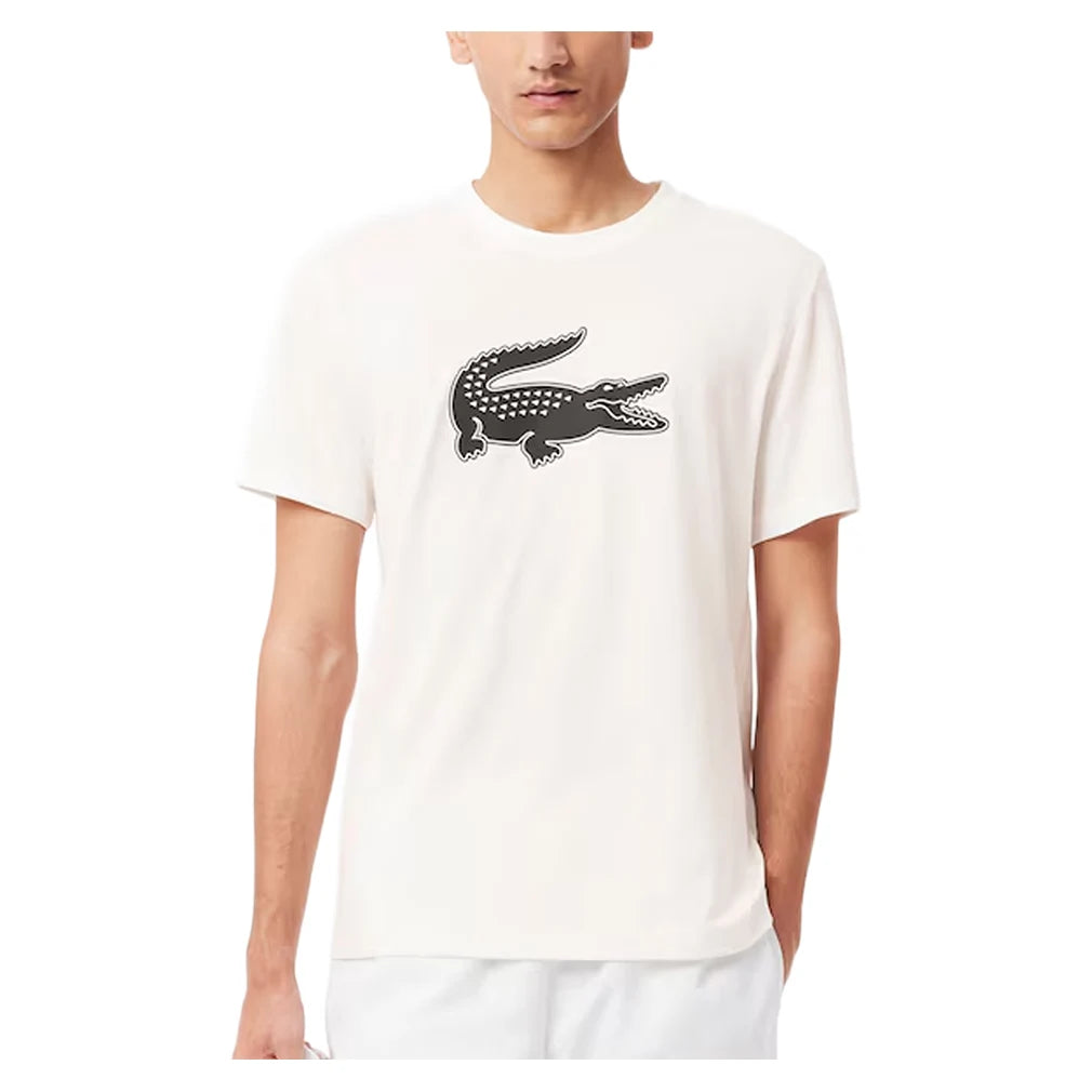 Men`s Poly/Cotton Big Croc Tennis Tee