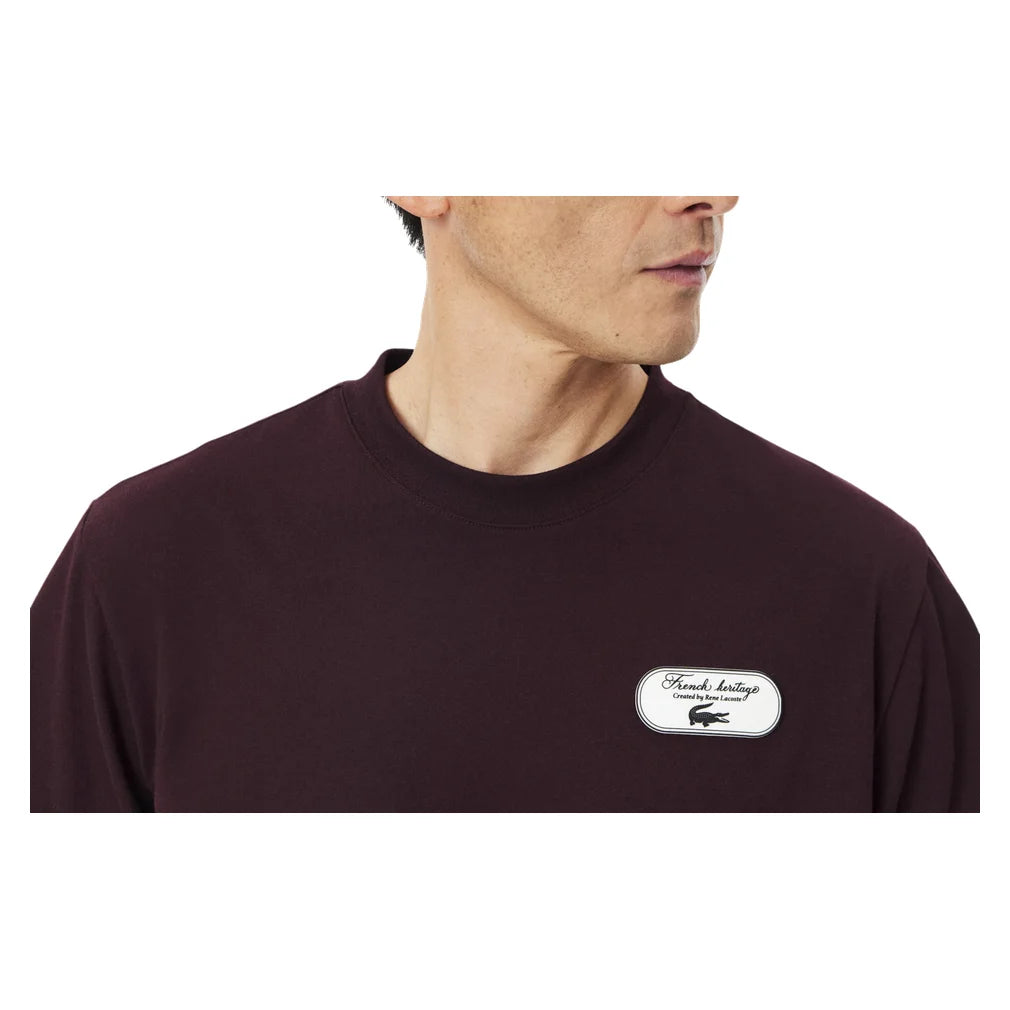 Men's Heritage Graphic Tee, Lacoste, Pickleball Express, TH6729-F26-6