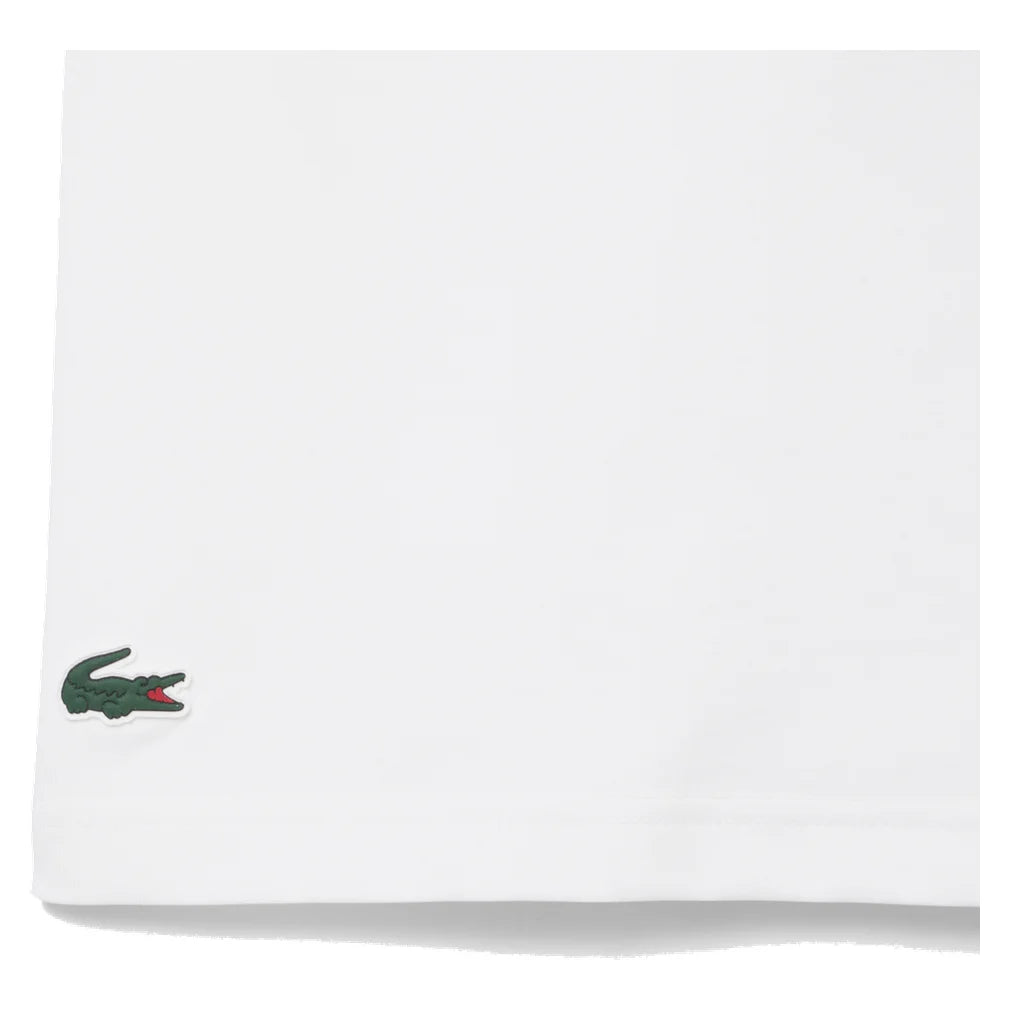 Men's Novak Djokovic Signature Tee White, Lacoste, Pickleball Express, TH6746-001F26-4