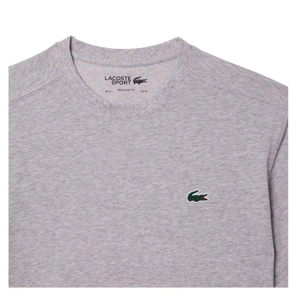 Men's Core Poly/Cotton Classic Top Silver Grey Chine
