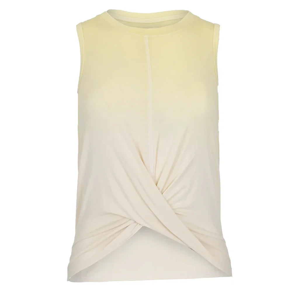 Women's Ombre Twist Front Tank