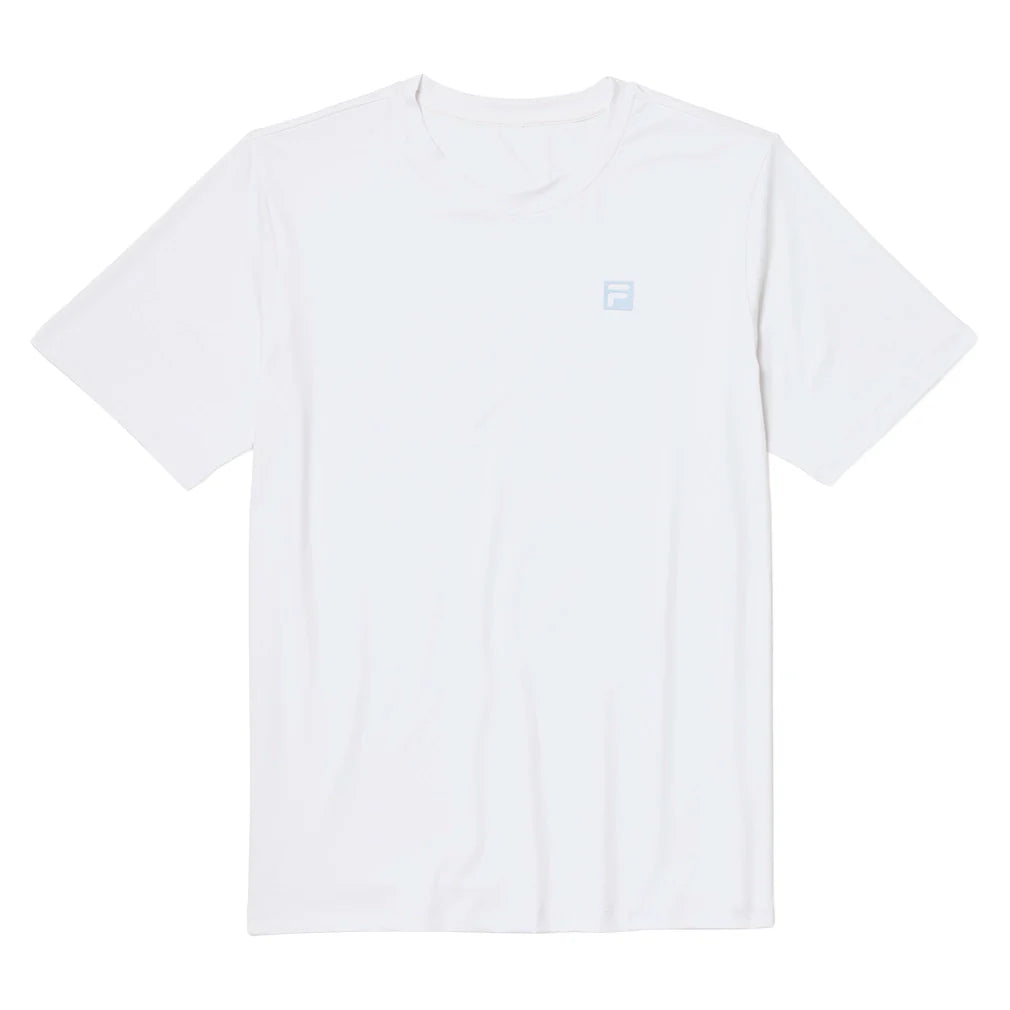 Men's Volley Solid Core Top White