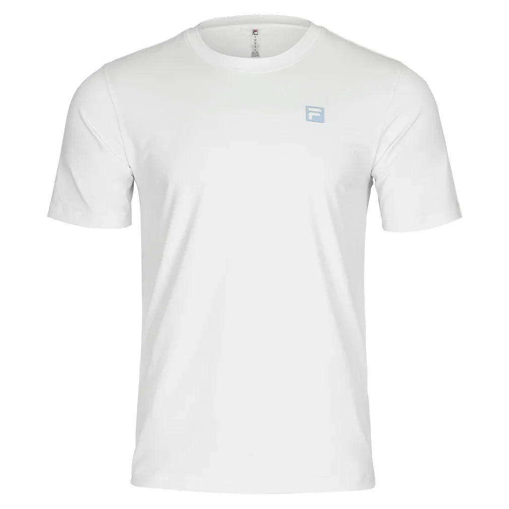 Men's Volley Solid Core Top White