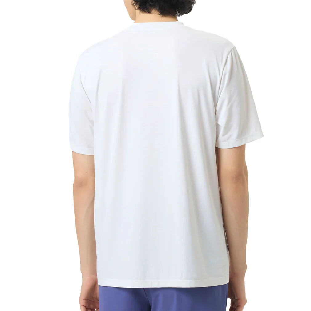 Men's Cross Court Challenger Mesh Top White