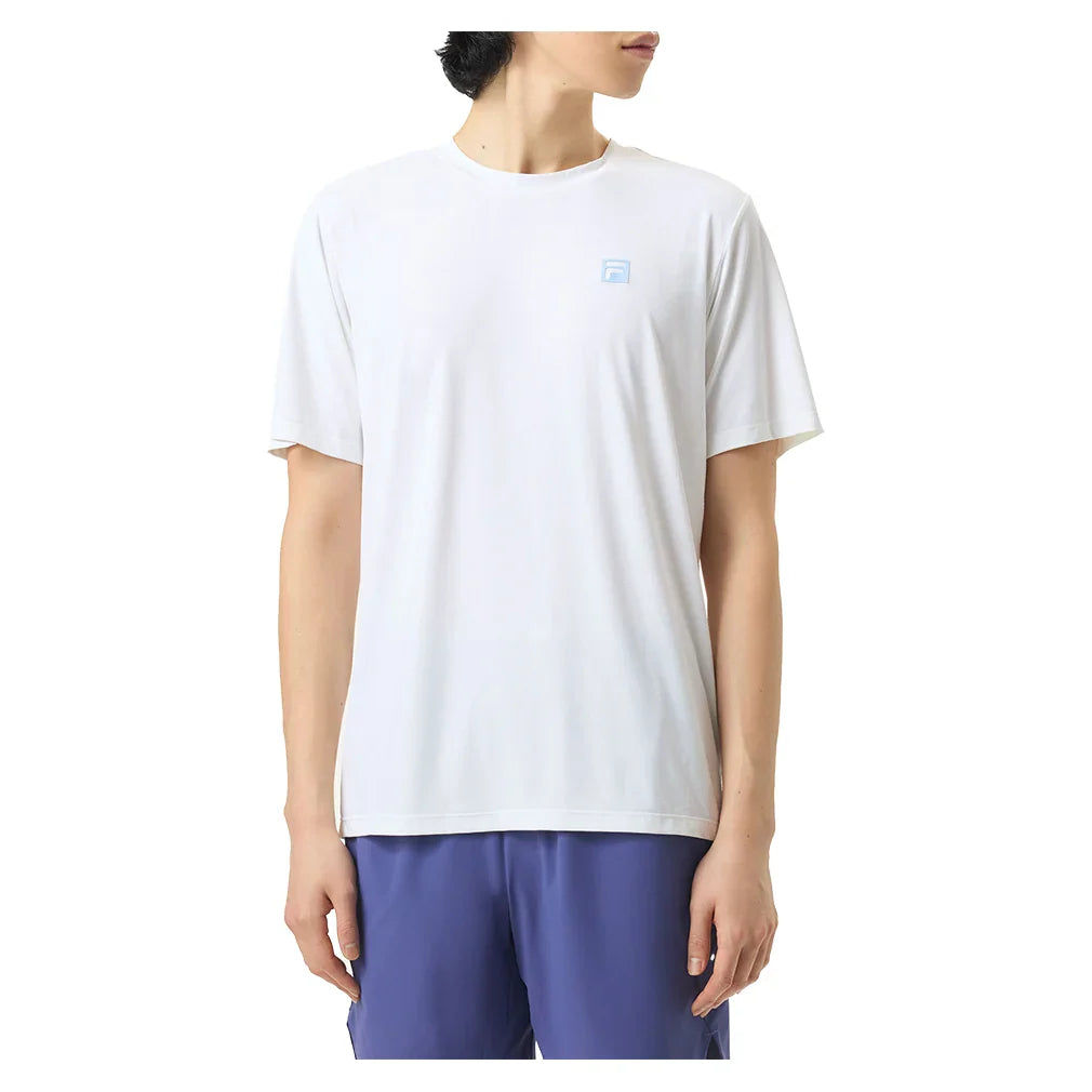 Men's Cross Court Challenger Mesh Top White