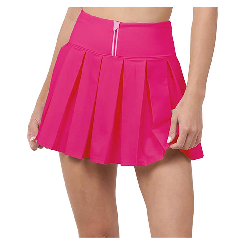 Women's Endure Piped Pleated Skort Dragon Fruit and Azalea