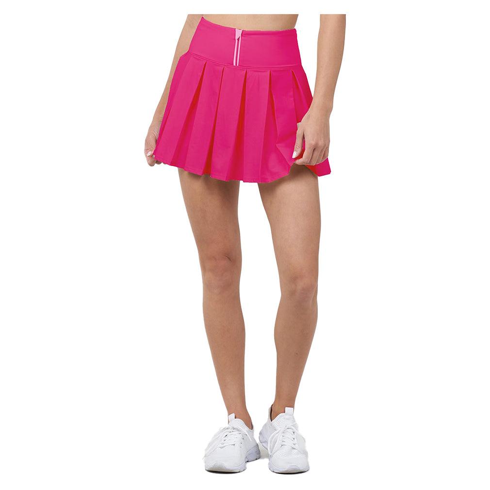 Women's Endure Piped Pleated Skort Dragon Fruit and Azalea