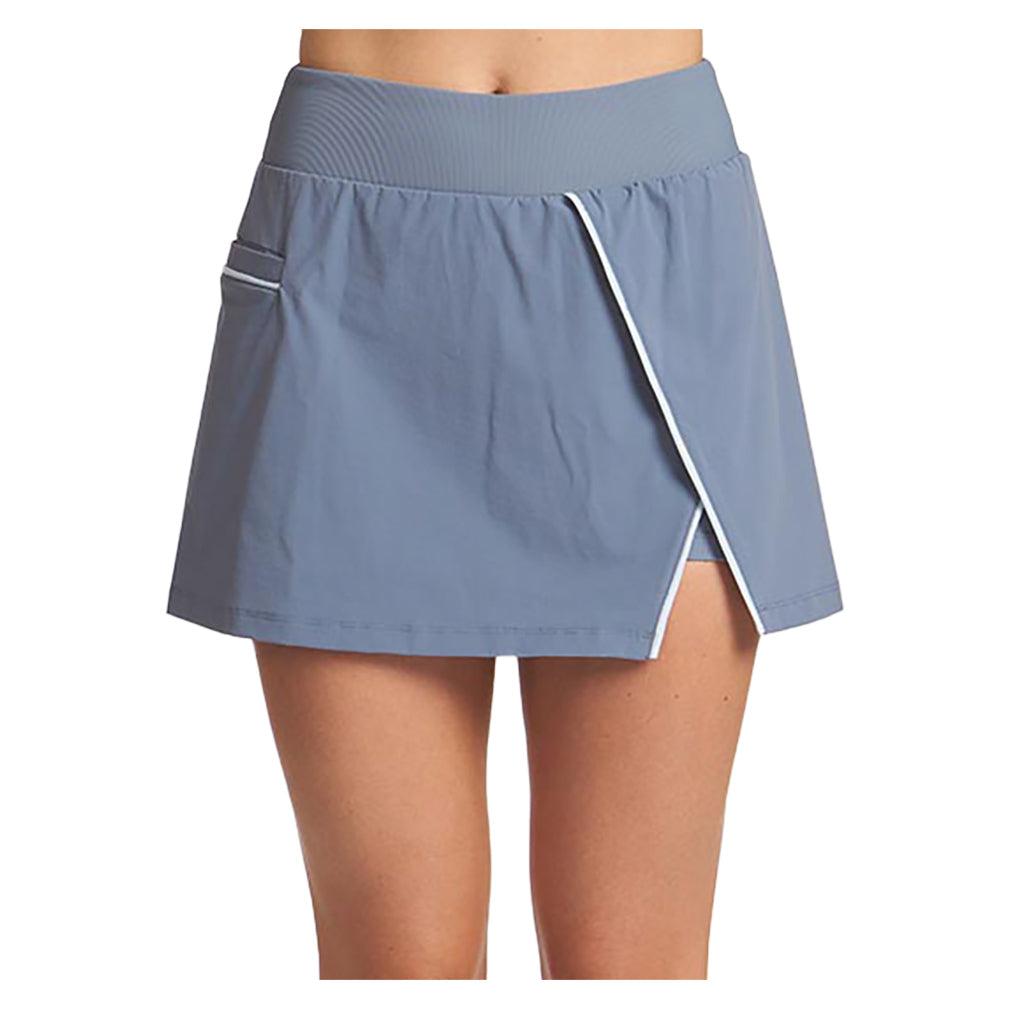 Women's Piped Slit Skort