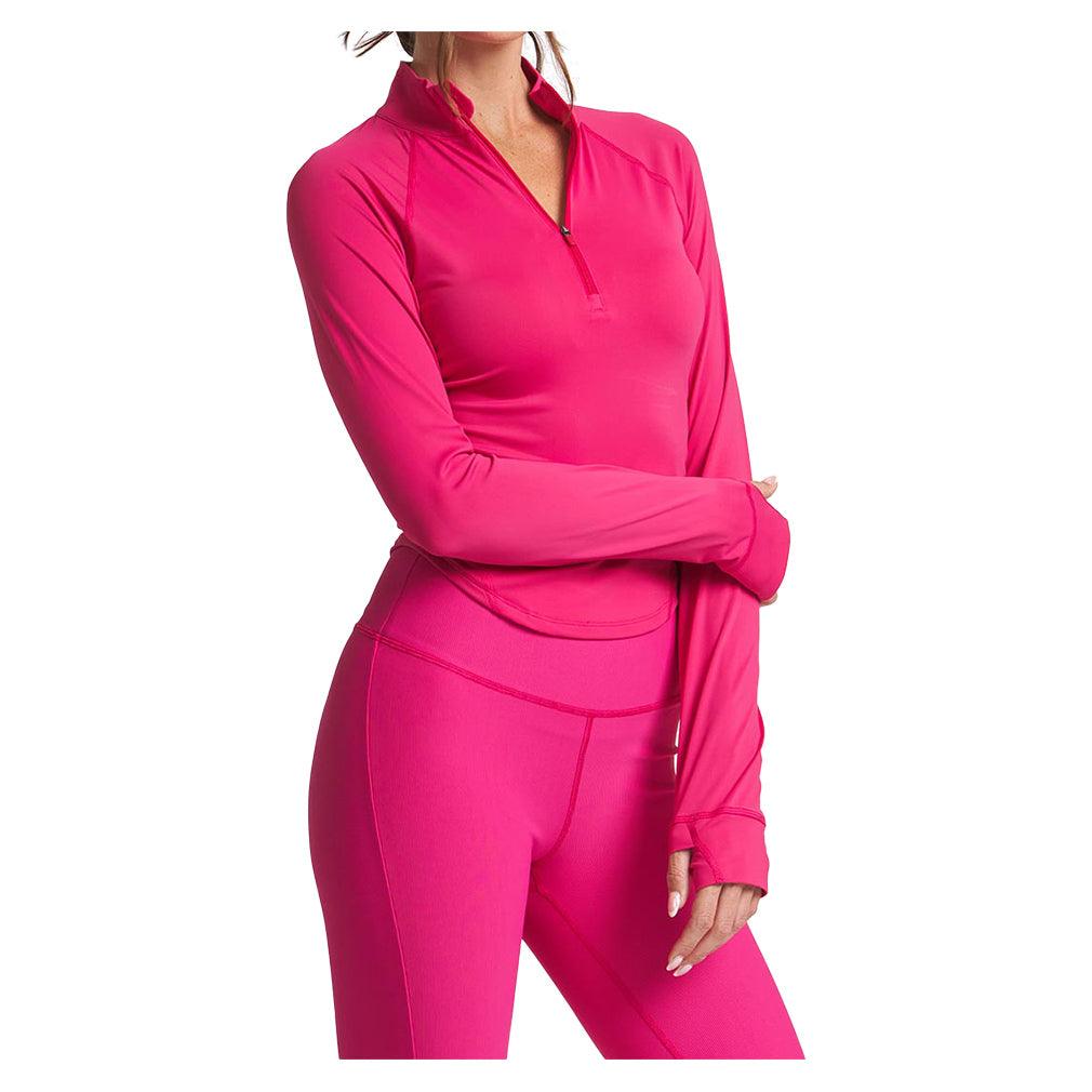 Women's Zip Performance Long Sleeve Top