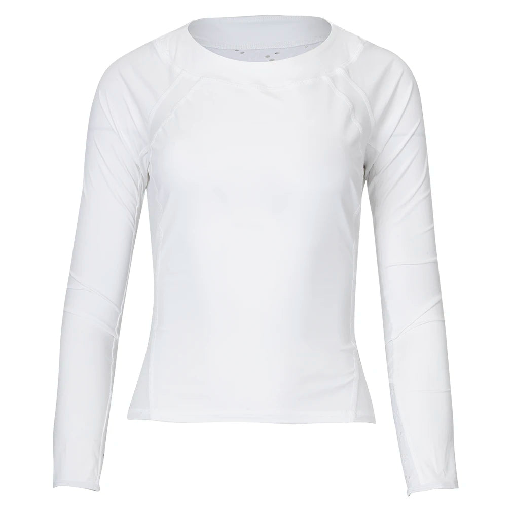 Women's Her Majesty Long Sleeve Top White